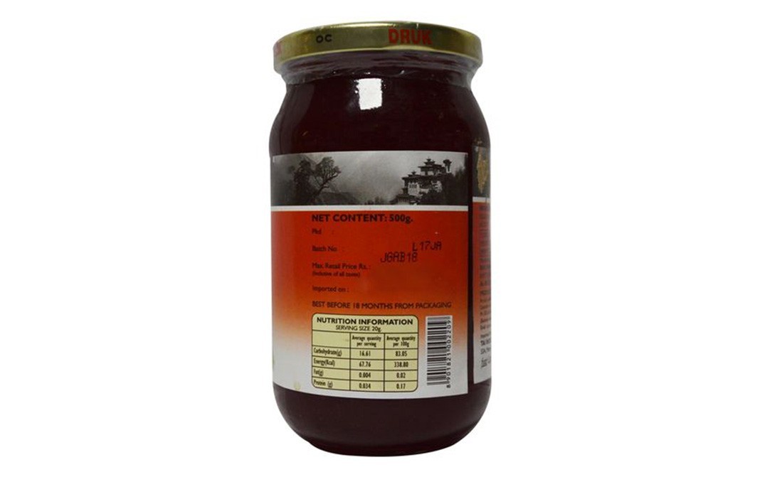 Druk Mixed Fruit Jam    Glass Jar  500 grams